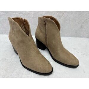 Sonoma Women’s Ankle Boots Size 6.5 Tan Memory Foam New